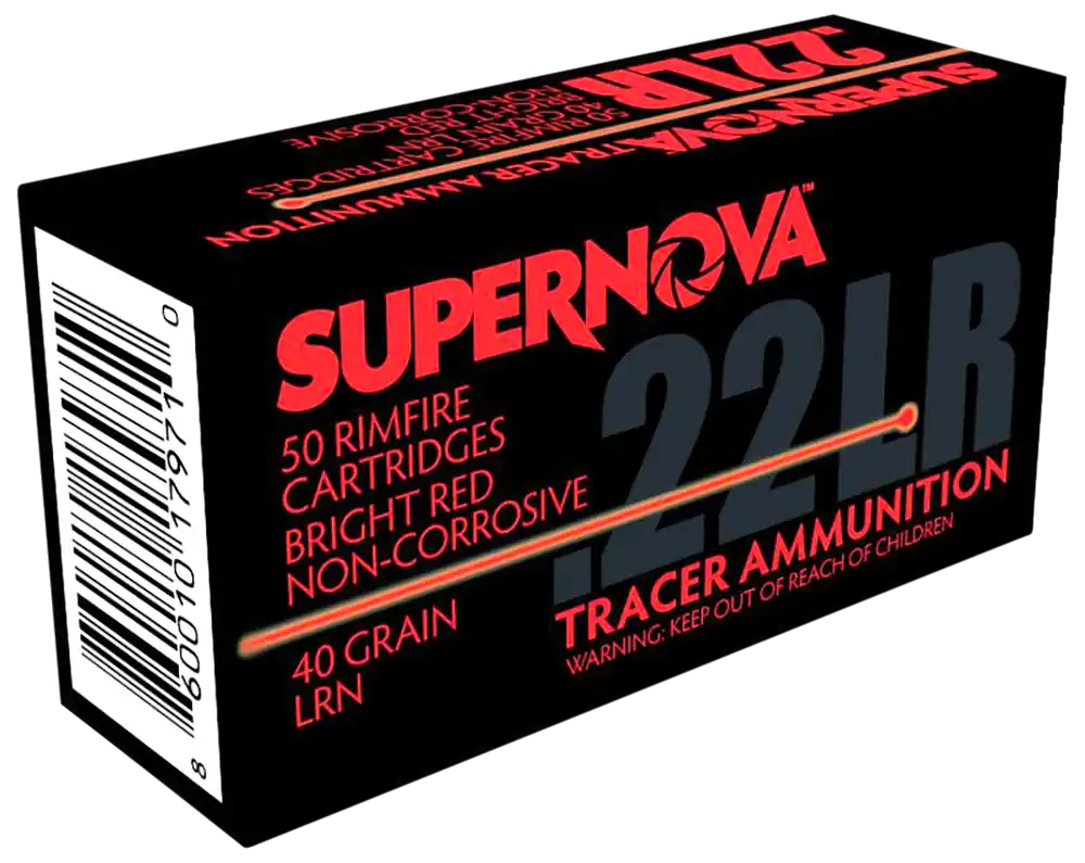 Piney Mountain 22LR Red Tracer Ammo - 40gr LRN, 50/Box