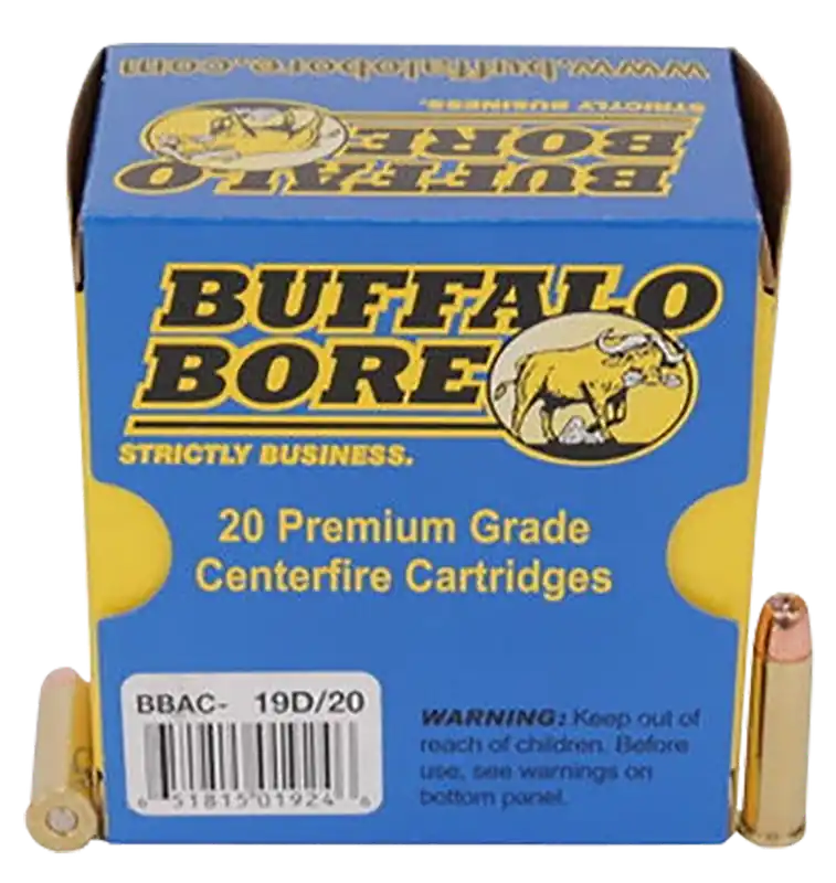 Buffalo Bore 357Mag 125gr JHP Ammo - 20 Rounds/Box