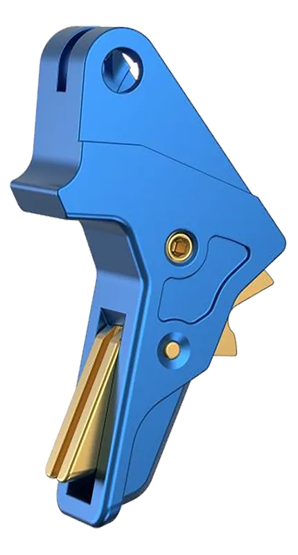 Tyrant CNC Trigger for S&W M&P Full-Size & Compact - Blue/Gold