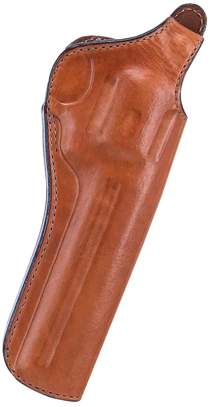 Bianchi 12686 Cyclone OWB Tan Leather Holster for 6" Astra 357, 6-6.5" Colt, S&W Models 27, 28, 29, 610, Taurus - Right Hand Belt Loop Mount