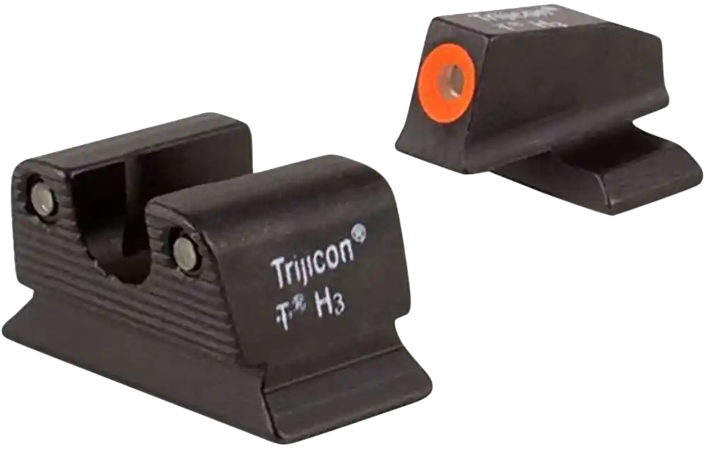 Trijicon HD Night Sights for Beretta PX4 - Green/Tritium Orange Front & Green Tritium Black Rear