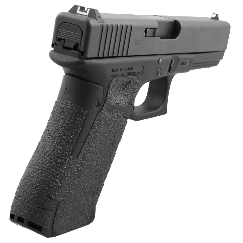Talon Grips 384R Adhesive Grip for Glock Gen5 Models with Large Backstrap - Black Textured Rubber