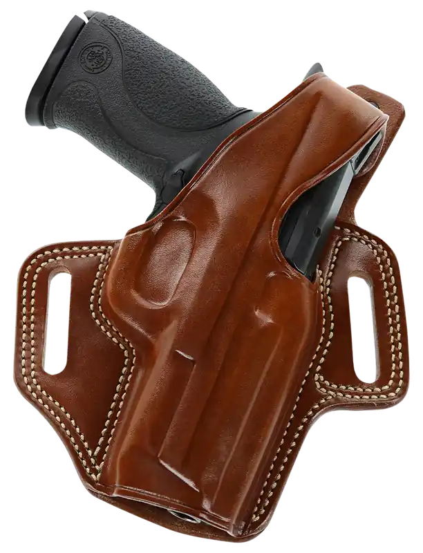 Galco FL838R Fletch OWB Tan Leather Holster for Sig P365 - Right Handed