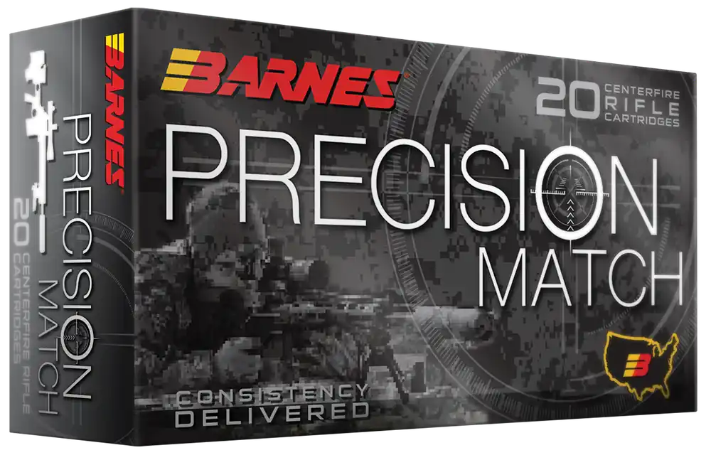 Barnes Bullets 32017 Precision Match .223 Rem 55gr OTM BT 20/Box