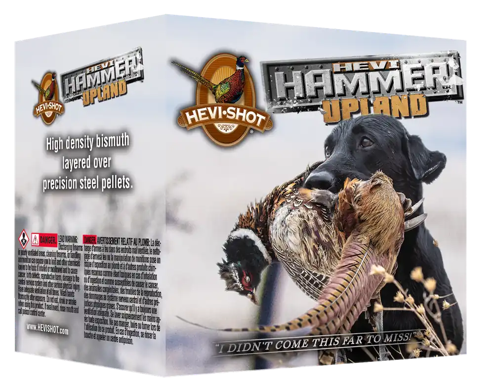 HEVI-Shot HS29205 HEVI-Hammer Upland 20Ga 2.75" 1oz Steel/Bismuth #5 25/Box 10/Case
