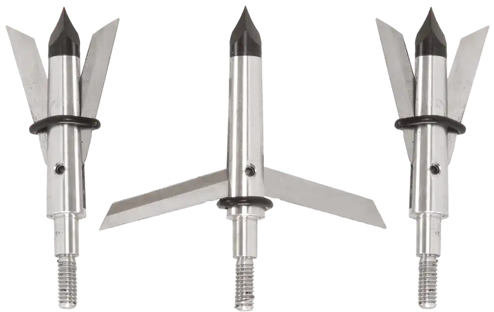Allen 14674 Tomahawk Expandable Broadhead 3-Pack Silver