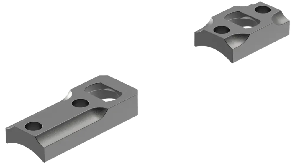 Leupold Dual Dovetail Base Set for Ruger American - Matte Black