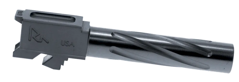 Rival Arms Precision V1 9mm Barrel for Glock 19 Gen3-4, 4.02" Stainless PVD Finish