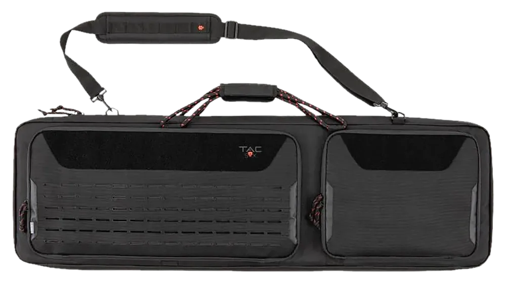 Tac Six 10836 Squad Tactical Rifle Case - Black 600D Polyester