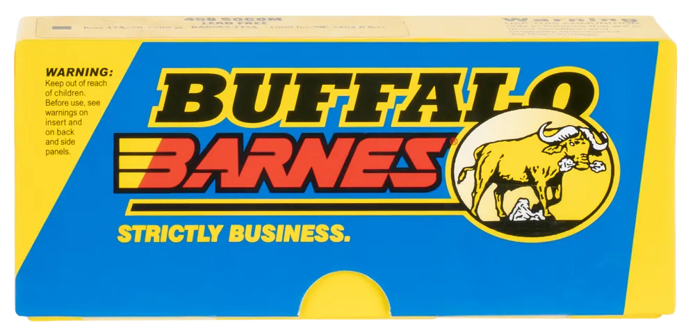 Buffalo Bore 458 SOCOM 300gr Barnes TSX Lead-Free Ammo - 20 Rounds