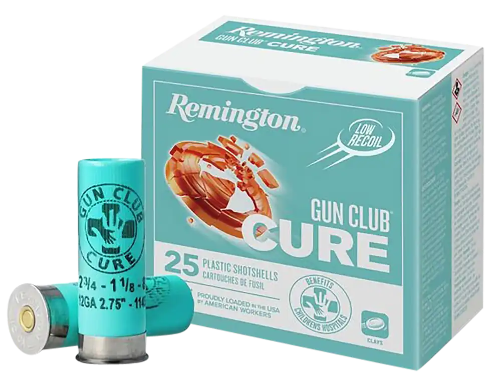 Remington Gun Club Cure 12 Gauge 8 Shot Ammo - 25 Box/10 Case