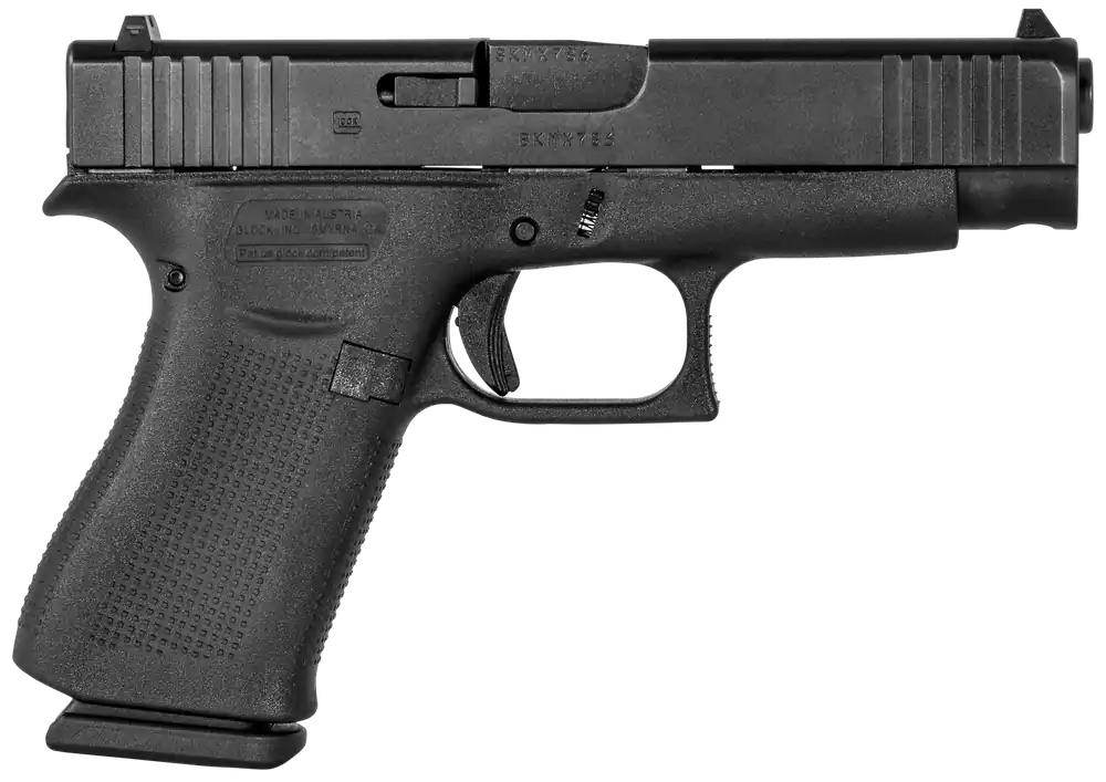 Glock G48 Gen5 Slim Compact 9mm 10+1 Black Pistol