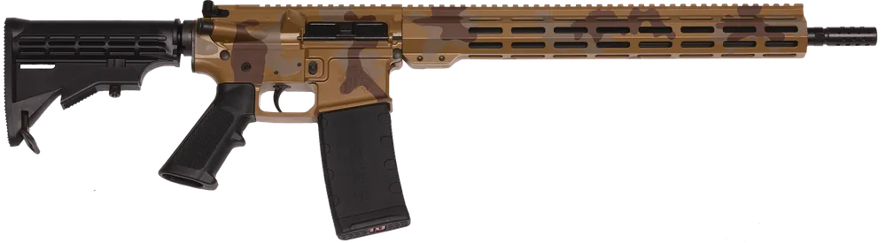 Great Lakes Firearms GL15223MSAH AR-15 Mission 223 Wylde Rifle in Sahara Camo with M-Lok Handguard and Muzzle Brake