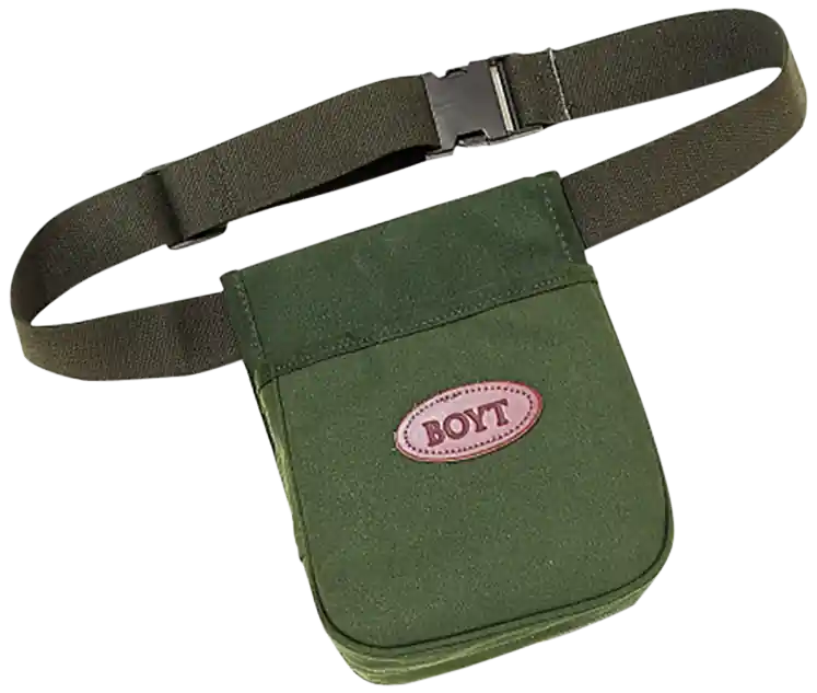 Boyt Harness SC52 Signature Series 50rd Shell Pouch in OD Green Canvas with Belt Mount