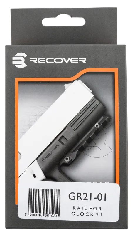 Recover Tactical GR2101 Rail Adapter for Glock 20 & 21 - Black