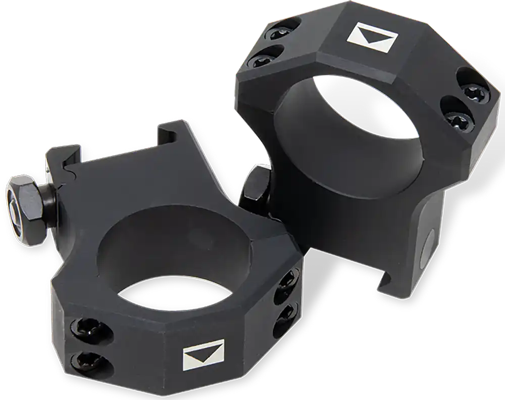 Steiner 5962 T-Series High Matte Black Aluminum 30mm Tube Rings