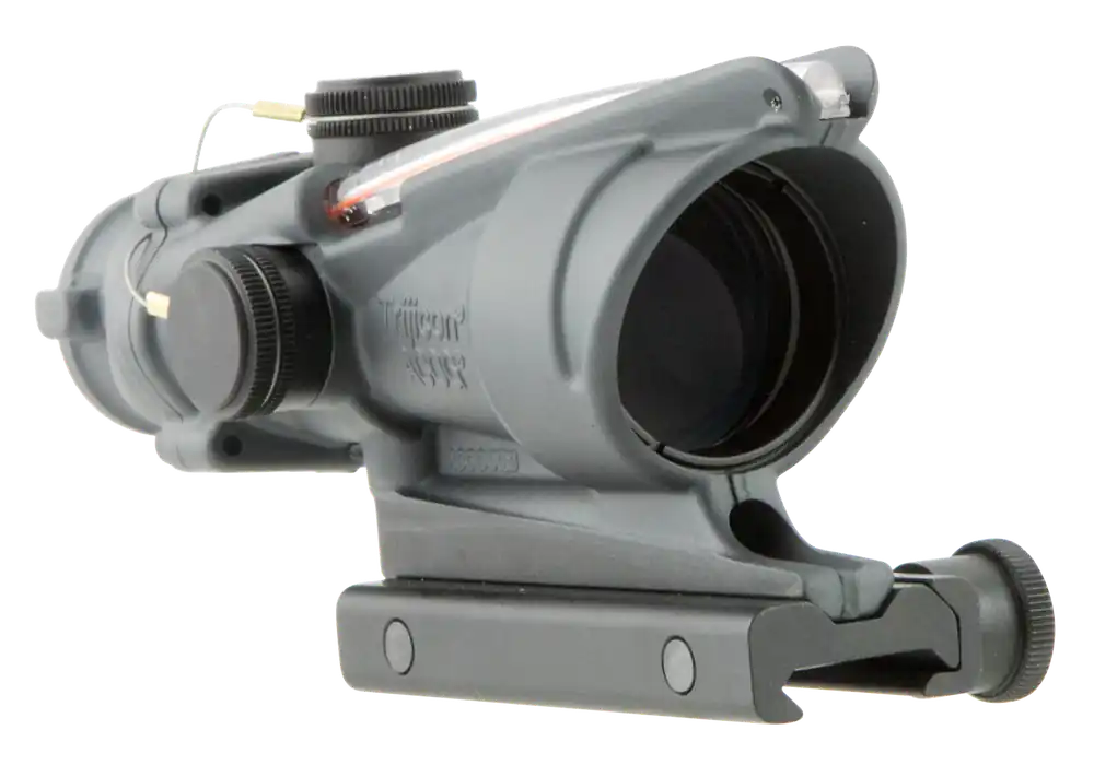 Trijicon ACOG 4x32mm Sniper Gray Scope with Red Chevron Reticle