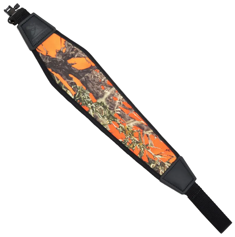 GrovTec US Inc GTSL32 TrueTimber Blaze Orange 48" Adjustable Rifle/Shotgun Sling
