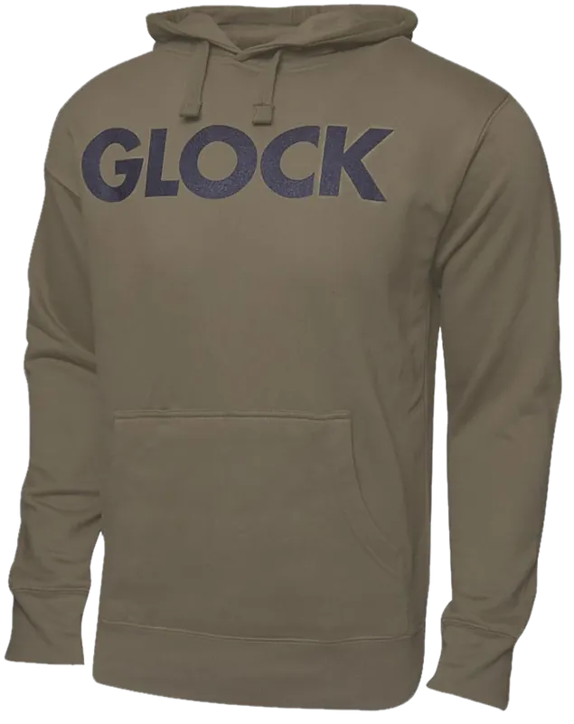 Glock AP95787_NEW OD Green Traditional Hoodie - Small, Durable Soft Fabric, Long Sleeve