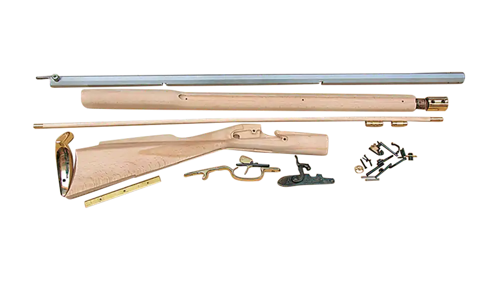 Kentucky Rifle Kit 50 Cal 33.50" Blued Sidelock Action - Traditions KRC52206