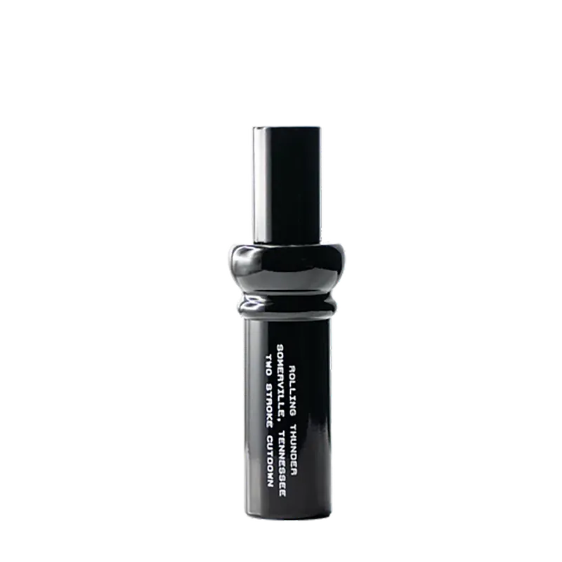 Rolling Thunder DC212BLK Double Reed Duck Call - Blackout Acrylic