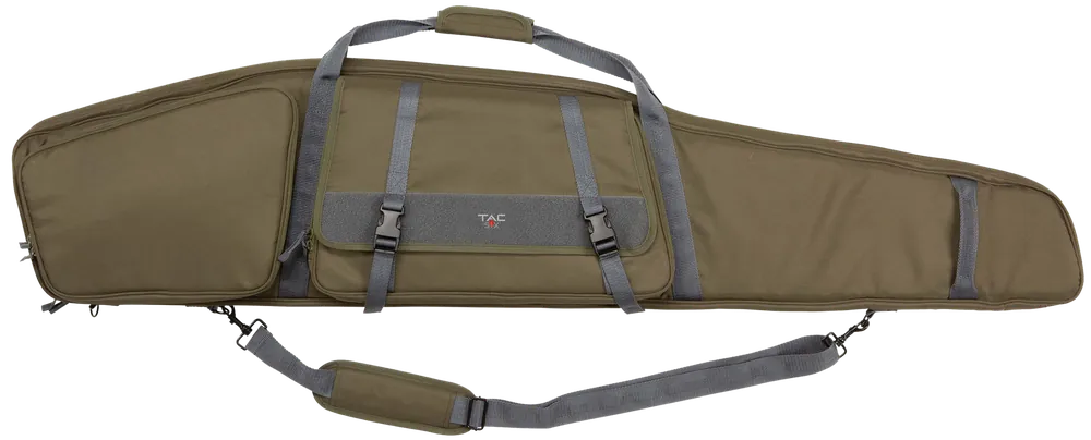 Tac Six 10954 Garrison Rifle Case - OD Green, 600D Polyester, Foam Padded