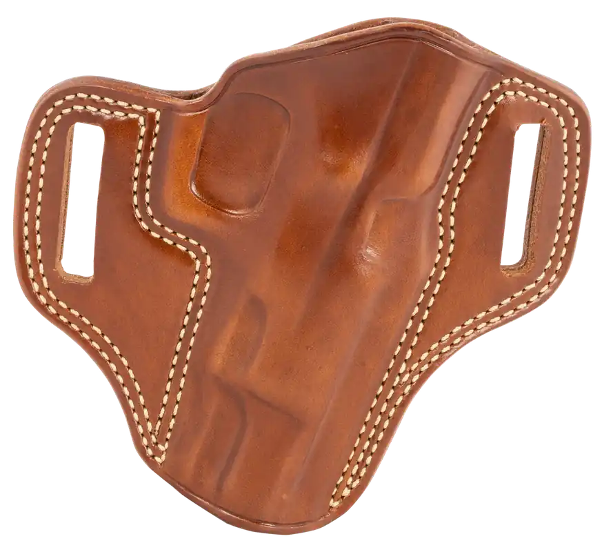 Galco CM222 Combat Master OWB Tan Leather Holster for CZ 75B Right Handed Users