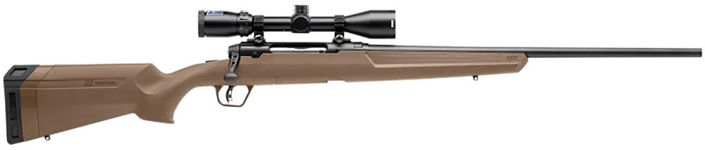 Savage Arms Axis II XP 6.5 Creedmoor Rifle with Bushnell Scope and FDE Stock