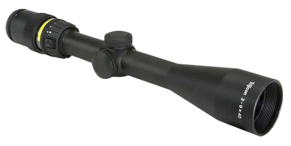 Trijicon AccuPoint 3-9x40mm Illuminated Amber Triangle Reticle Scope