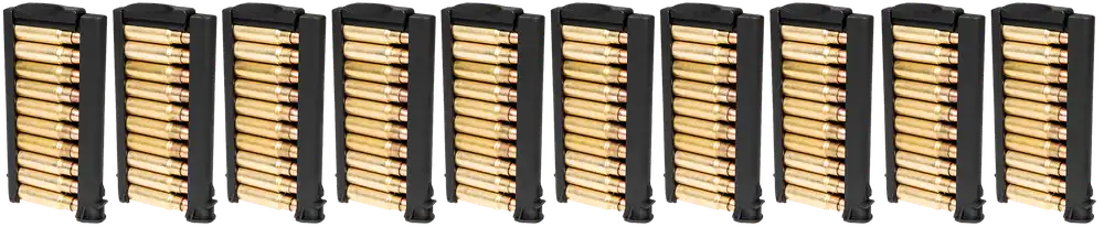 Kel-Tec PR5750010 10-Round Black Polymer Stripper Clip Pack