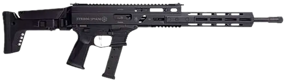 Grand Power Stribog SP9A3G 9mm Luger 16" Black Barrel with Polymer Stock & Grip