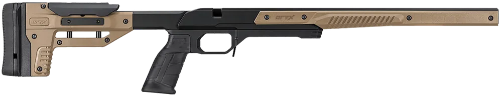 MDT Sporting Goods Inc Oryx Sportsman FDE Aluminum Ruger American/Short Action 32.25"