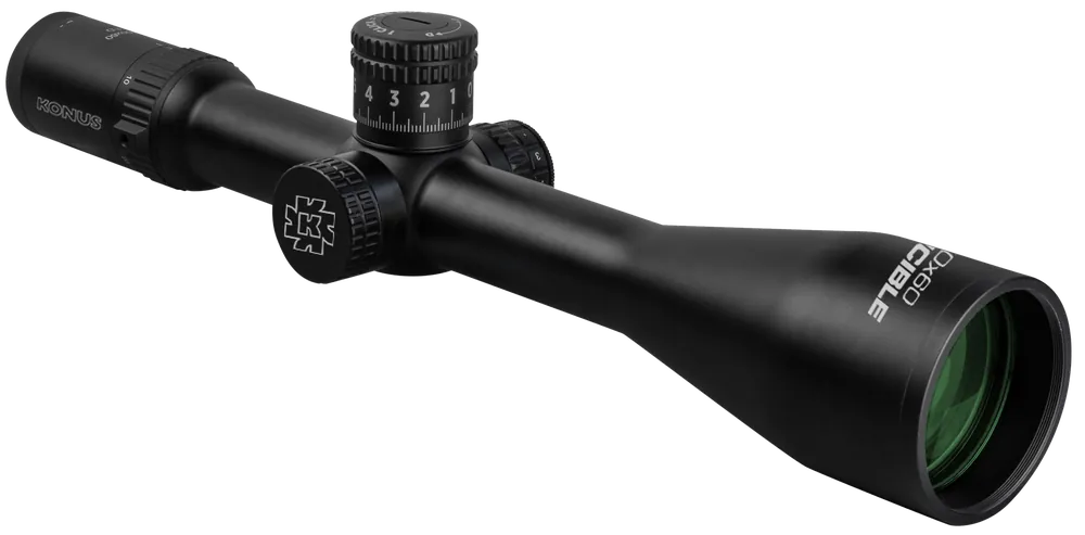 Konus 7177 Invincible 5-50x60 Scope with Illuminated Dot Reticle