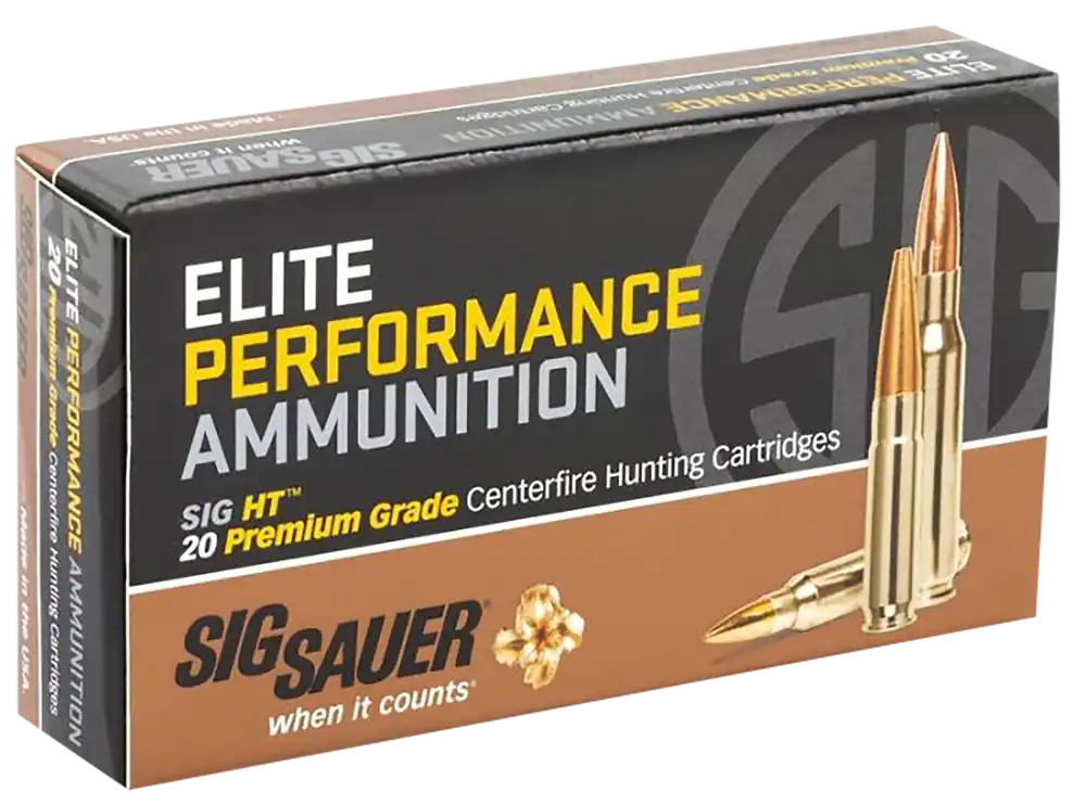 Sig Sauer Elite Copper 270 Win 130gr Hunting Ammo - 20 Rounds