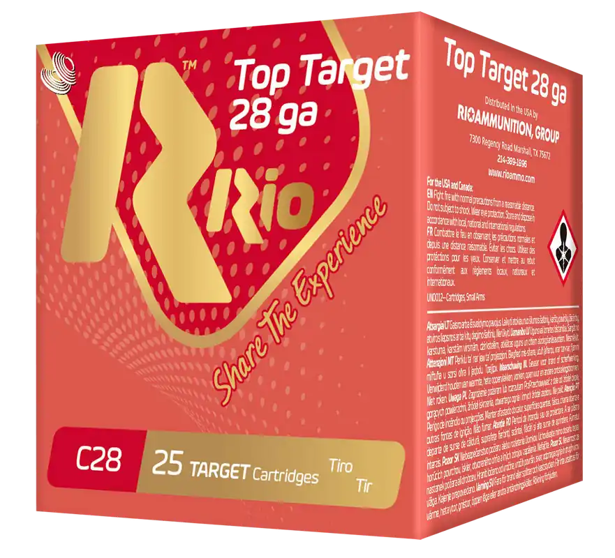 Rio Ammunition RC288 28 Gauge 2.75" 8 Shot, 25/Box