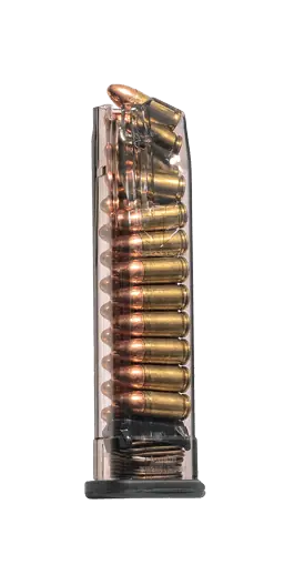 ETS Group 21-Round 9mm Luger Magazine for H&K VP9 - Clear Detachable