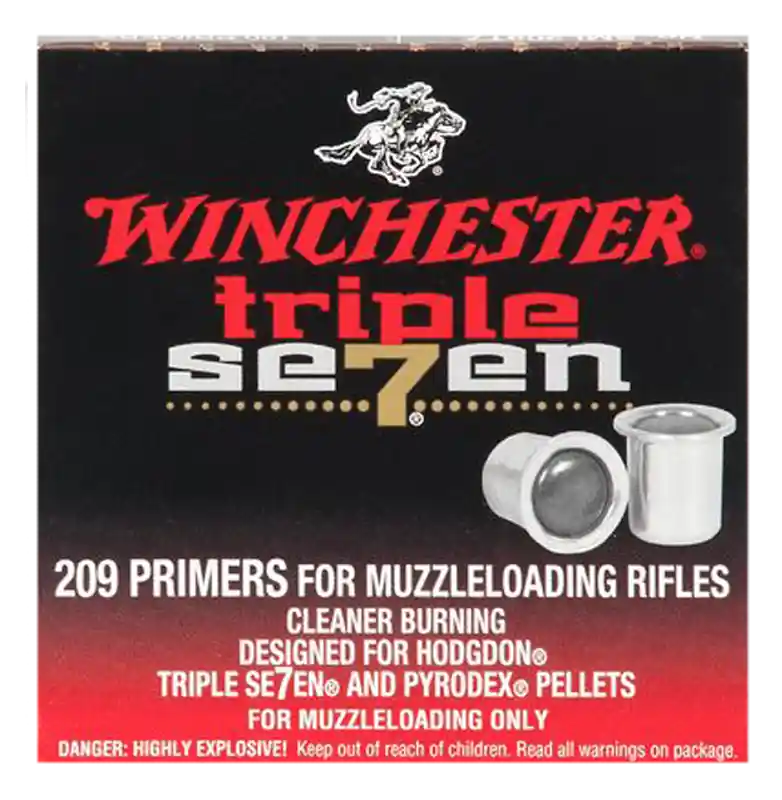 Winchester SML209T7 Triple Seven Muzzleloading Primers - 100 Count Box