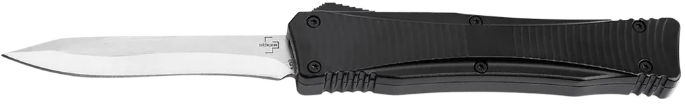 Boker Falcon 2.0 Pocket Knife with 3.35" D2 Steel Blade and Black Aluminum Handle