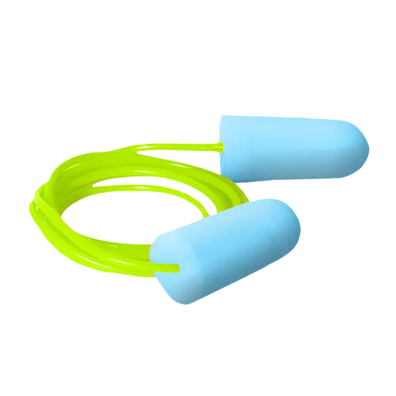 Radians FP75BBP3 Prohibitor Foam Earplugs - Lime Green/Light Blue
