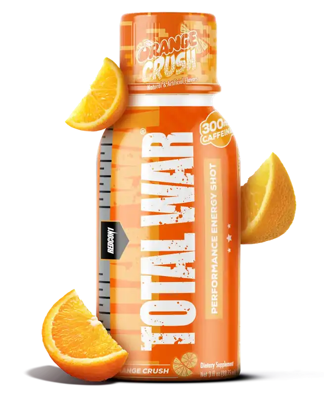 Redcon1 Total War Energy Shots Orange Crush - 12 Pack