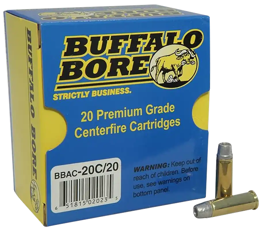 Buffalo Bore 38 Special 158gr LSWCHP Ammo - 20 Rounds/Box