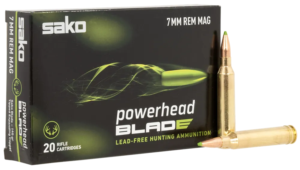 SAKO TIKKA PowerHead Blade 7mm 140gr Ammunition - 20 Rounds per Box