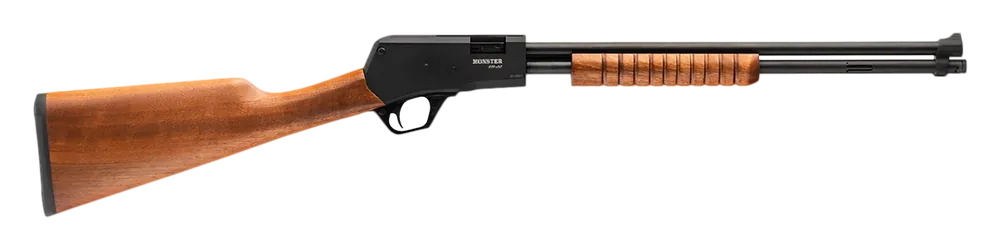 Dickinson LLC ER22W 22 LR Rifle with 15+1 Capacity and 18.50" Fixed Wood Stock