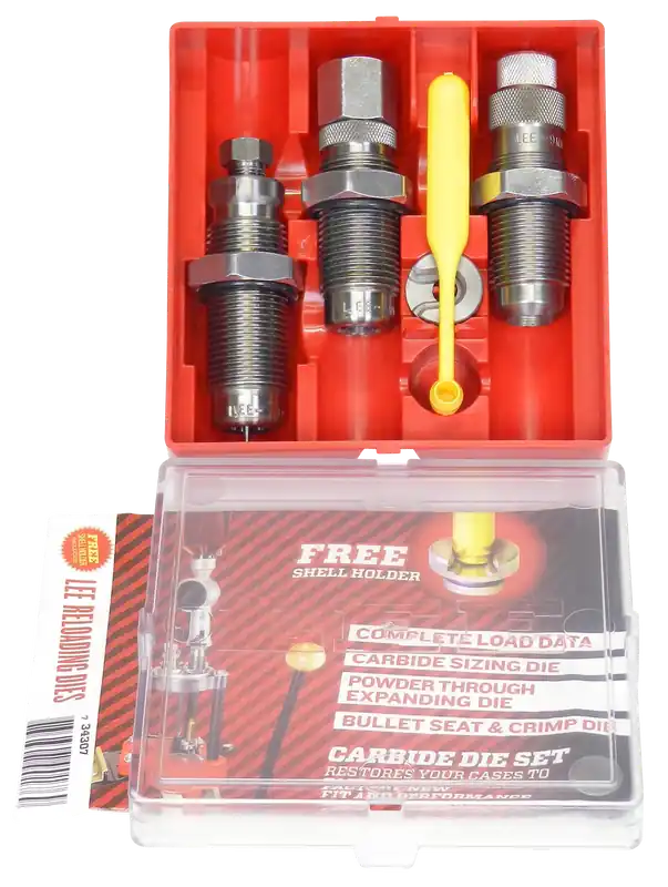 Lee Precision Carbide 3-Die Set for 9mm Luger Reloading