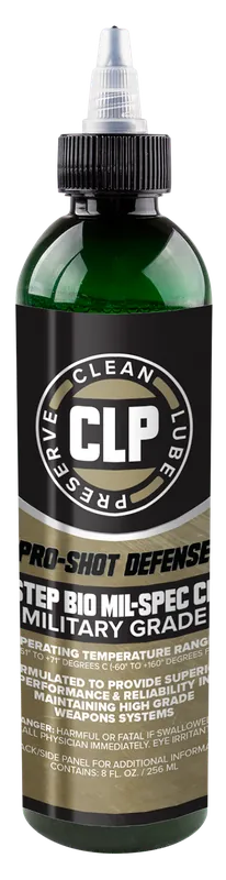 Pro-Shot 1STEP Mil-Spec CLP 8 oz. Squeeze Bottle Cleaner
