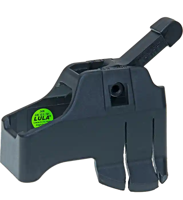 Polymer Maglula LU25B LULA Loader & Unloader for 308 Win, 7.62x51mm NATO HK 91, G3 - Black Finish