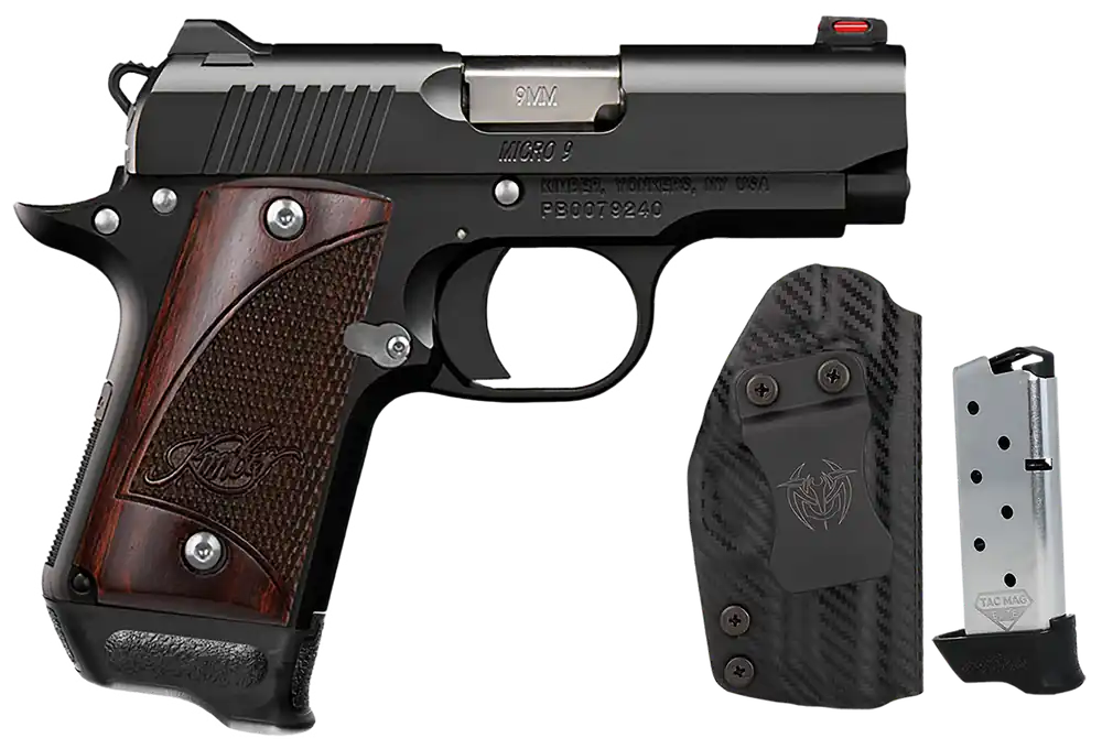 Kimber Micro 9 Black Rosewood 9mm 3.15" RTC
