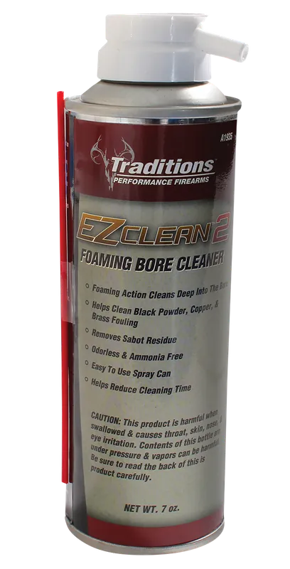 Traditions A1935 EZ Clean 2 Foaming Bore Cleaner - 7 oz Bottle