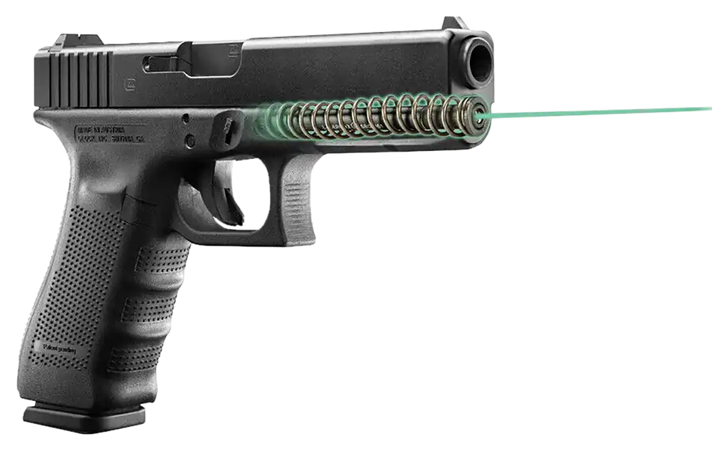 LaserMax LMSG422G Green Guide Rod Laser for Glock Gen 4 Models 22/31/35 - Black