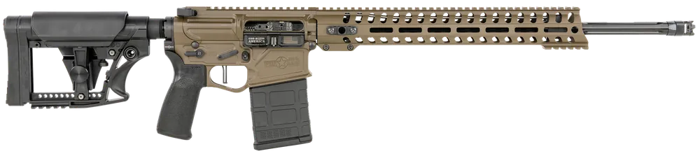 POF 01737 Rogue Prescott 6.5 Creedmoor Rifle - 20" Barrel, Patriot Brown, M-LOK, Adjustable Stock, Right Handed
